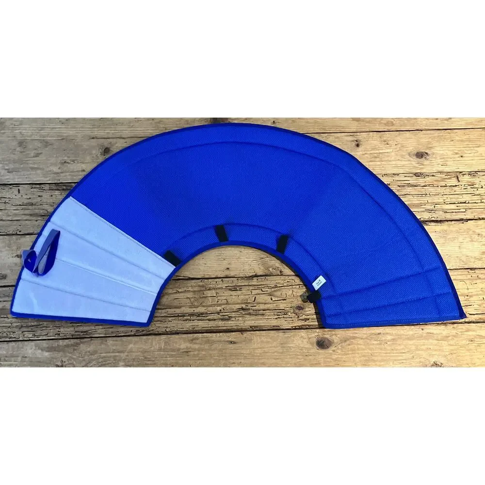 Boomaker Size 8 Blue Green Extra Soft Surgery Injury Dog Recovery Collar Cone